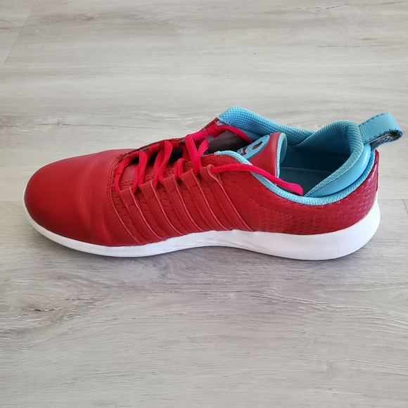 K-Swiss chili red leather sneakers - Picture 8 of 13